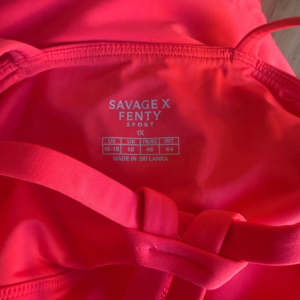 Savage X Fenty COOL CURVES STRAPPY BACK SPORT DRESS- Size 1X - Picture 6 of 6